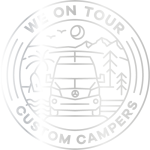 WOT - We on Tour Custom Campers - Logo Badge